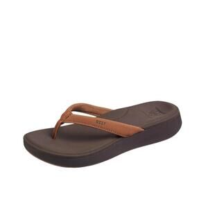 New Reef Cushion Cloud Women's Size 11 Comfort Sandals Espresso
